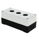 Корпус КП103 пластиковый 3 кнопки белый EKF PROxima,