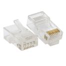 Коннектор RJ-45 TERACOM PRO неэкранированный 8P8C 30мкд Cat.6 универсальный (упак.20шт),
