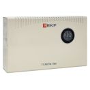 Стабилизатор напряжения электронный 1-фаз. 1500ВА предельно допустимое фазное- 100В 8% IP20 настенный, EKF Titan