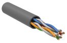 Витая пара U/UTP 5E 24AWG 4PR PVC 1м серый 305м РФ GENERICA