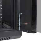 Шкаф настенный 19" TERACOM PRO 12U 600х450 мм дверь стеклянная с замком-ручкой чёрный