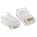 Коннектор RJ-45 TERACOM PRO неэкранированный 8P8C 30мкд Cat.5E универсальный (упак.50шт),