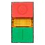Кнопка LAY5-BW8465 "I-O" прямоугольная 230В NO+NC EKF PROxima,