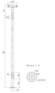KROON TOP 40W DW 830 RAL9005 POLE 4M SET (в комплекте ЗДФ)