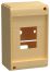 UNION Mini Корпус пластик. КМПн-4 IP20 без двери сосна IEK
