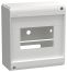 UNION Mini Корпус пластик. КМПн-6 IP20 без двери белый IEK