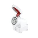 Розетка настенная IP67 16А 3P+E+N 400В,