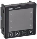 Амперметр цифр. щит. 3-ф. RS-485 96х96 LED MASTER IEK