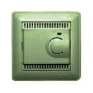 W59 ТЕРМОСТАТ электрон.теплого пола с датчиком,от+5до+50°C,10A, в сборе, ШАМПАНЬ