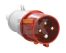 Вилка перенос. ССИ-024 32А-6ч 380В 3P+PE IP44 IEK