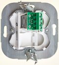 Розетка RJ-11 телефонная механизм (белая) "Дуэт"WDE000181,