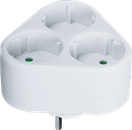 Разветвитель Navigator 94 694 NAD-S-3X-WH 3 гн. (треугольник) б/з,