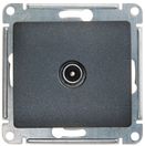 GSL000791 Розетка TV оконечная 1DB (антрацит) (10шт/уп),