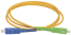 ITK Оптический (патч-корд), SM, 9/125 (OS2), SC/UPC-SC/APC,(simplex),2м