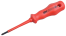Отвертка 1х 80мм крест. диэлектрич. PROFI, TSC-3PH-180, ИЭК,